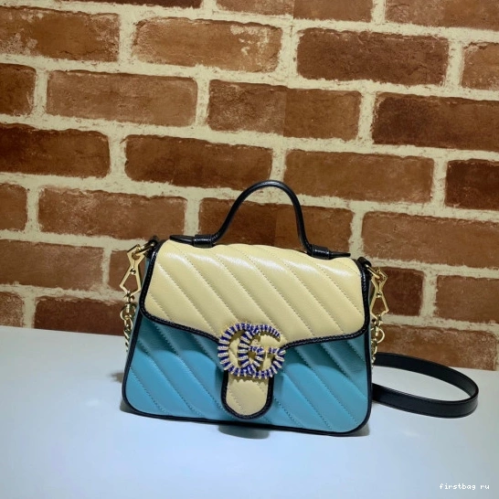 Firstbag ru Marmont GUCCI Top Mini GG Bag Handle 0823